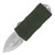 Microtech Exocet Double Edge, OD Green Aluminum / Stonewash M390 - 157-10OD