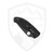 Spyderco Tenacious Lightweight, Black FRN / Black Oxide 8Cr13MoV - C122PBBK