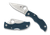 Spyderco Ladybug 3,  Blue FRN / Satin K390 - LFP3K390