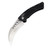 Microtech Hawk Auto, Black Aluminum / Stonewash M390 - 166-10