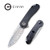 Civivi Elementum - Carbon Fiber / Damascus - C907DS