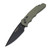 ProTech TR-4 Green Aluminum, Black CPM D2 - TR-4.3