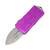Microtech Exocet Double Edge, Violet Aluminum / Apocalyptic M390 - 157-10APVI