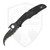 Spyderco Matriarch 2 Emerson Opener, Black FRN / Black TiCN VG-10, Serrated - C12SBBK2W
