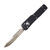 Microtech UTX-70 Drop Point, Black Aluminum / Satin M390 - 148-4