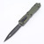 Microtech Dirac Double Edge, OD Green Aluminum / Black M390 - 225-1OD