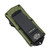 Microtech Exocet Double Edge, OD Green Aluminum / Black M390 - 157-1OD