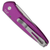 Pro-Tech Newport - Purple Aluminum / Stonewash CPM-S35VN - 3405-Purple