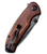 Civivi Pintail - Cuibortia Wood / Black Hand Rubbed Damascus - C2020DS-2