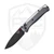 Benchmade Bugout Milled Aluminum, Black M390 - 535BK-4