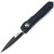 Microtech Ultratech Bayonet Tactical, Black Aluminum / Black M390 - 120-1T