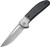 Civivi Trailblazer Black G10, Stonewash 14C28N - C2018C
