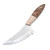 Bordertown Blades "Kit Carson" 01 Tool Steel Maple Burl/Fiddleback Handle Black Liner