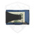 Ridge Wallet Aluminum, Alpine Navy Blue, Money Clip