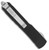 Microtech Ultratech Double Edge, Black Aluminum / Stonewash M390 - 122-10