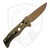 Benchmade Auto Adamas Green G-10, FDE CruWear - 2750FE-2