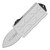 Microtech Exocet Stormtrooper Double Edge, White M390 - 157-1ST