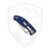 Spyderco Tenacious Lightweight,  Blue FRN / Satin CPM-S35VN, Partially Serrated - C122PSBL