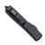 Microtech Ultratech Tanto Tactical,  Black Aluminum / Black M390, Partially Serrated - 123-2T