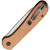 Civivi Button Lock Elementum - Brown Micarta / Gray Stonewash 14C28N - C2103D