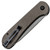 Civivi Button Lock Elementum - Dark Green Micarta / Gray Stonewash 14C28N - C2103C