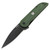 Finch Devil's Finger - Sequoia Green Micarta Blackwash 154CM