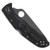 Spyderco Endura 4, Black FRN / Black TiCN VG-10, Partially Serrated - C10PSBBK