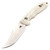 Hinderer Knives Emmett Bowie OD Green Micarta Stonewash CPM 20CV