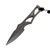 Spartan Blades Enyo - IWB Black Fixed Blade CPM S45VN w/ Kydex Sheath - SB2BK