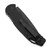 Pro-Tech TR-4 F3 Operator- Feather Texture Black Handle - DLC Black Blade - Tritium Button - TR-4 F3