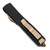 Microtech Ultratech Tanto, Black Aluminum / Bronze Stonewash M390 - 123-13