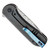 WE Knife Elementum Black Stonewashed Titanium, Hakkapella Damasteel - WE18062X-DS1