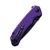 CIVIVI Brazen - Purple G10, Black Stonewashed D2 C2023D