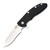 Hinderer Knives XM-18 3.5" Gen 6 Recurve Tri-Way, Blue Stonewash Titanium Lockside, Black G10 Scale, Stonewash CPM 20CV