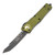 Microtech Combat Troodon Tanto, OD Green Aluminum / Black M390 - 144-1OD