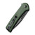 Civivi Conspirator, Green Canvas Micarta, Black Stonewash Nitro-V - C21006-2