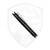Benchmade Adamas Black G-10, Partial Serration Gray CruWear - 275SGY-1