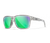 Wiley X AC6TRK07 Trek Captivate POL Green Mirror/Gloss Crystal Light Grey Frame