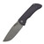 McNees MAC2 3.5 Purple Anodized Fastback Pattern Titanium, Stonewash MagnaCut