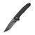 Civivi Mini Sandbar, Black Micarta Handle／Black Hand Rubbed Damascus Blade - C20011-DS1