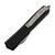 Microtech Makora Double Edge Signature Series, Black Aluminum / Stonewash M390 - 206-10APS