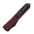 Microtech Ultratech Bayonet, Merlot Aluminum / Black M390 - 120-1MR