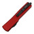 Microtech UTX-70 Tanto, Red Aluminum / Black Tanto - 149-1RD