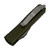 Microtech UTX-85 Drop Point, OD Green Aluminum / Apocalyptic M390 - 231-10APOD