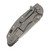 Hinderer Knives XM-18 3.5" Spanto Tri-Way S45VN Stonewash Finish, Blue/Black G10 / Stonewash Lockside