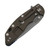 Rick Hinderer Knives XM-18 3.5" Spanto Tri-Way Battle Bronze, Blue G10 / CPM S45VN