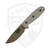ESEE Model 3 OD Green Micarta, Dark Earth 1095HC- 3PMBDE