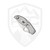 Spyderco UpTern Partial Serration Stainless Steel, Satin 8Cr13MoV - C261PS