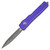 Microtech UTX-70 Drop Point, Purple Aluminum / Apocalyptic M390 - 148-10APPU