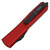 Microtech Ultratech Tanto, Red Aluminum / Black M390 - 123-1RD